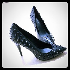 BCBG Spiked Pumps